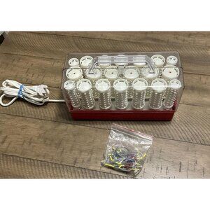Remington C-20 Hair-Setter Wax Core Hot Roller Curlers 20 Rollers